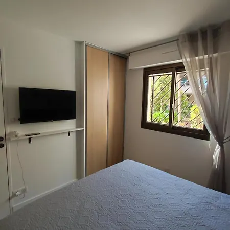 Apartment Le Palmier, Jardin Privatif, 200m, Classe 3 Etoiles, Wifi, Garage,renove En 2024