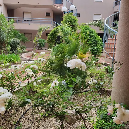 Apartment Le Palmier, Jardin Privatif, 200m, Classe 3 Etoiles, Wifi, Garage,renove En 2024 Cavalaire-sur-Mer